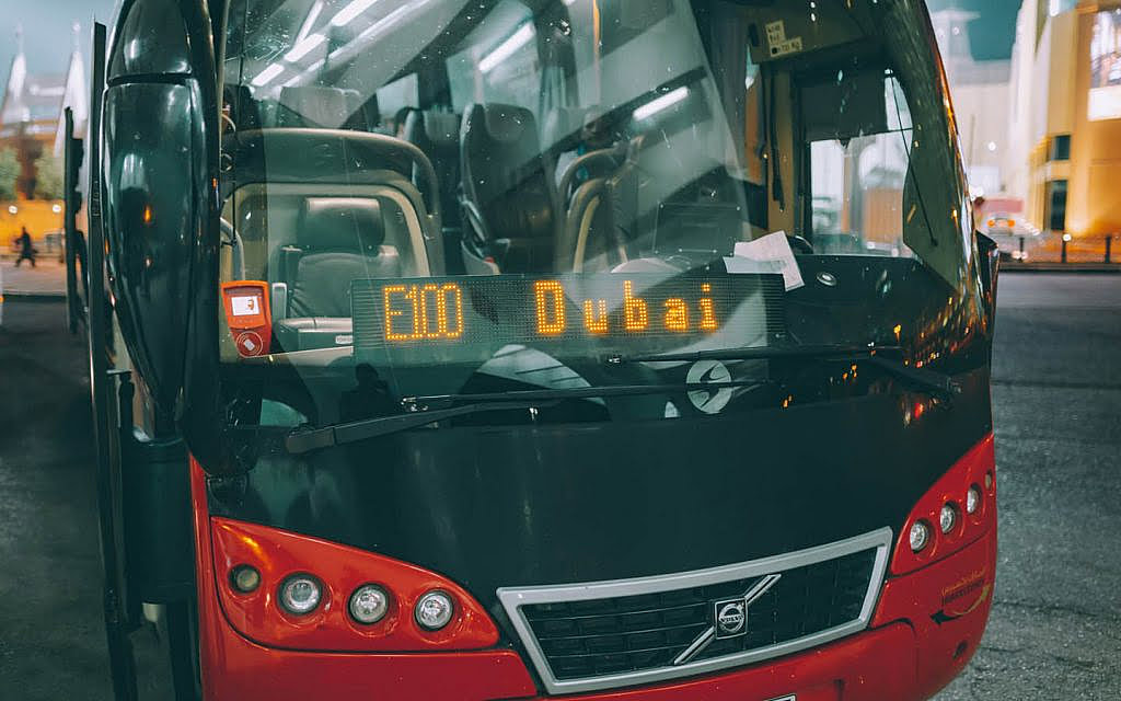 Abu Dhabi to Dubai Bus Timings